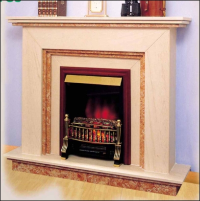 Cátia 2 cores Lareira decorativa em pedra moca creme e encarnado Negrais aqui apresentada com o aparelho eléctrico 234 Cátia 2 cores Lareira decorativa em pedra moca creme e encarnado Negrais aqui apresentada com o aparelho eléctrico 234